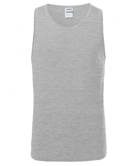 Men's Basic Solid Various Color Tank Top