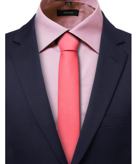 Men's Classic Solid Neck Tie