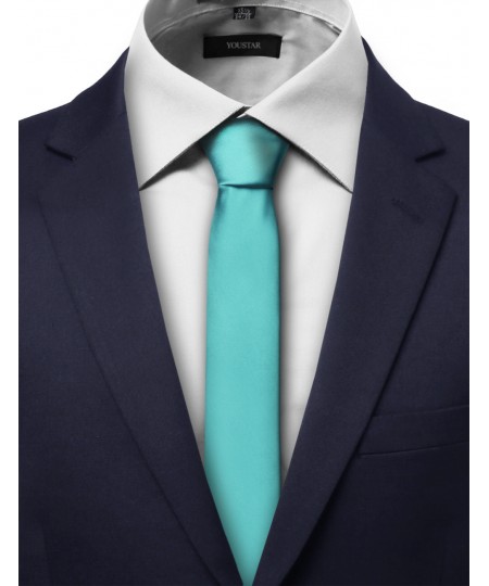 Men's Classic Solid Neck Tie