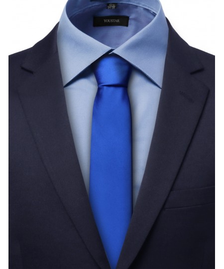 Men's Classic Solid Neck Tie