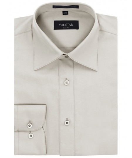 Men's Slim Fit Dress Shirt