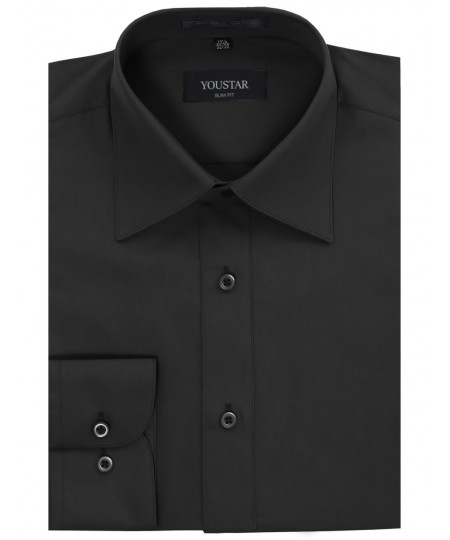 Men's Slim Fit Dress Shirt