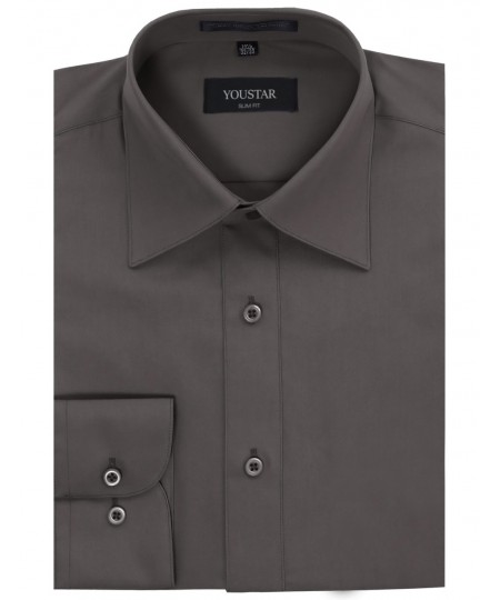 Men's Slim Fit Dress Shirt