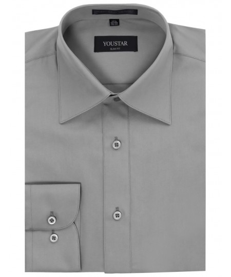 Men's Slim Fit Dress Shirt