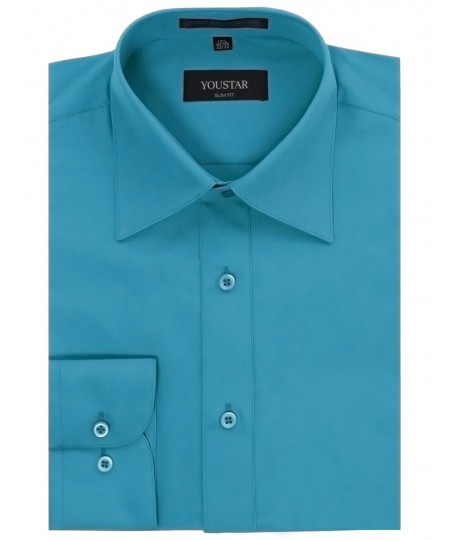 Men's Slim Fit Dress Shirt