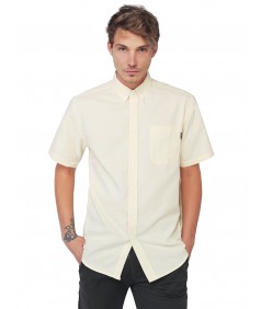 Men's Basic Short Sleeve Button Up Shirt