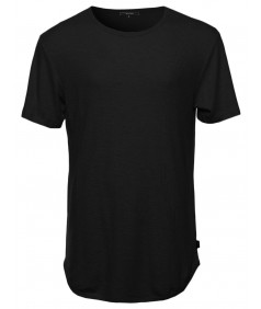 Men's Basic Lightweight Crew Neck Tee Shirt