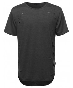 Men's Distressed Tee Shirt