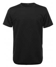 Men's Padded Short Sleeve Tee Shirt