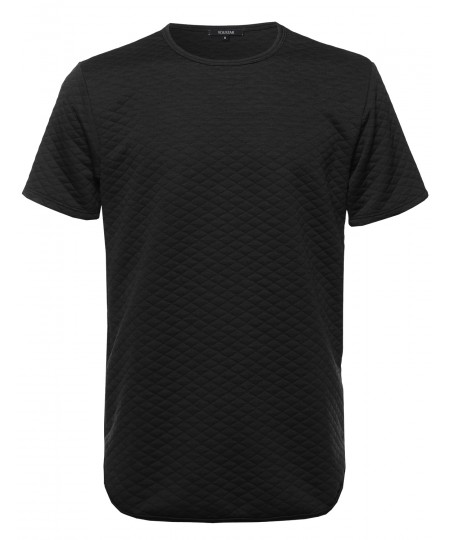 Men's Padded Short Sleeve Tee Shirt