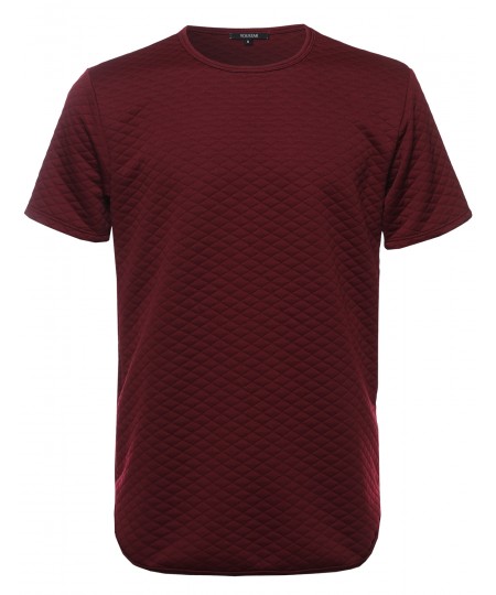 Men's Padded Short Sleeve Tee Shirt