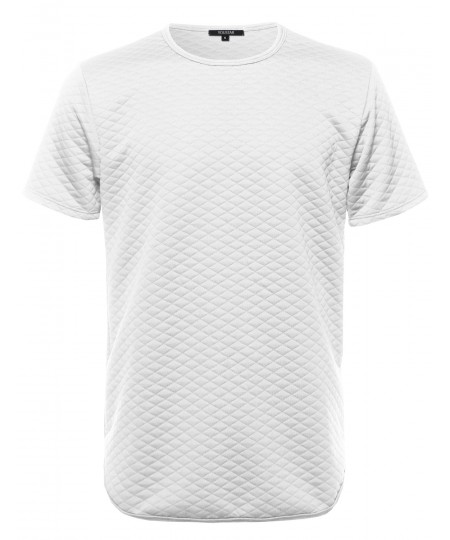 Men's Padded Short Sleeve Tee Shirt