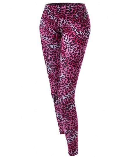 Women's Leopard Color Printed Leggings