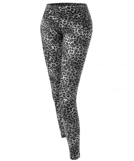 Women's Leopard Color Printed Leggings