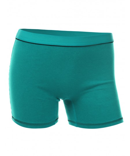 Women's Basic Solid Color Sporty  Workout Shorts
