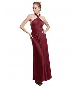 Women's Multi Way Wrap Convertible Infinity Long Maxi Dress