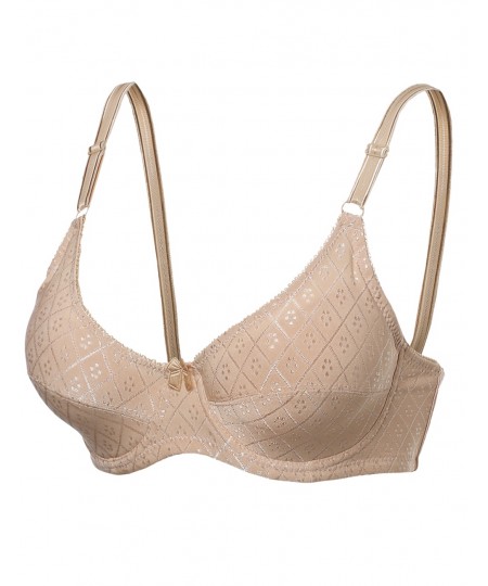 Women's Full Coverage Underwire Soft Non-Padded Nursing Bras