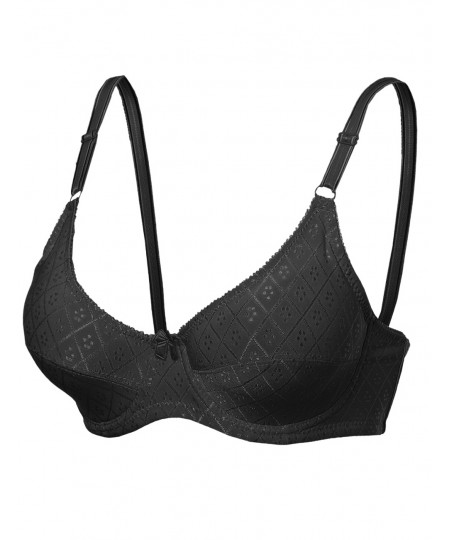 Women's Full Coverage Underwire Soft Non-Padded Nursing Bras