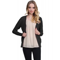 Women's Basic Solid Sweater Cardigans