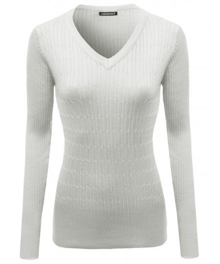 Women's Basic Solid Pullover Sweaters