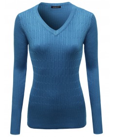 Women's Basic Solid Pullover Sweaters