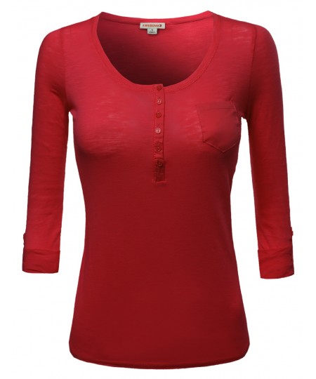 Women's Cotton Button Down Point Tops