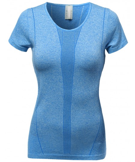 Women's Round Neck Short Sleeve Cycling Tops