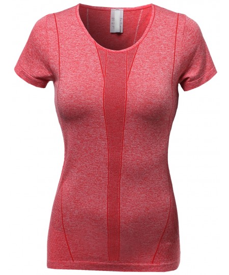 Women's Round Neck Short Sleeve Cycling Tops