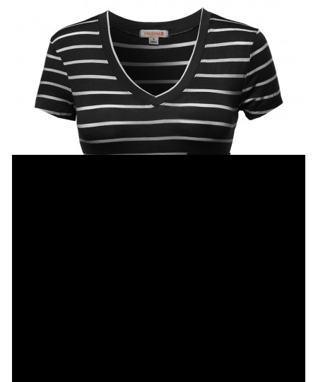casual thin stripe vneck shirts fashionoutfit casual thin stripe vneck shirts fashionoutfit