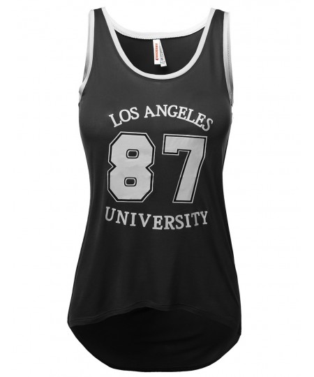 Women's Basketball Sleeveless Tops