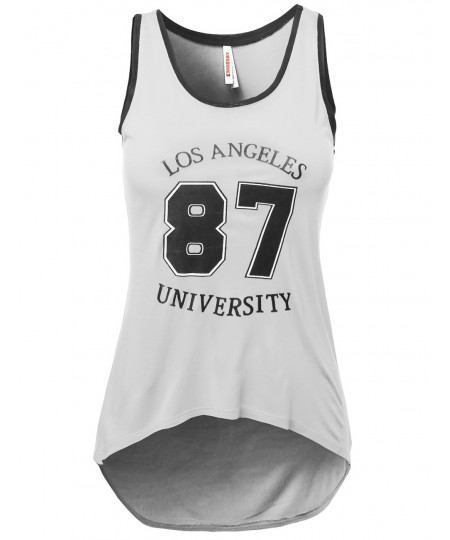 Women's Basketball Sleeveless Tops