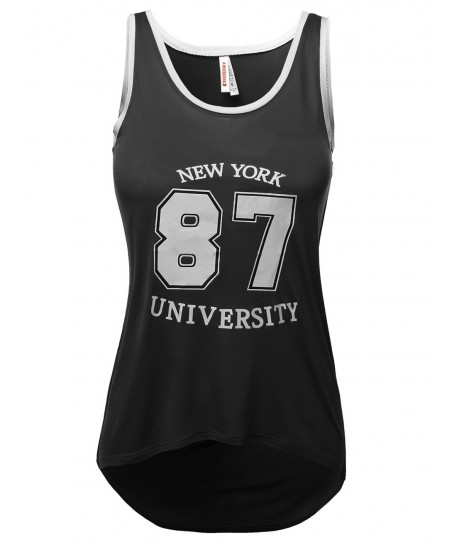 Women's Basketball Sleeveless Tops