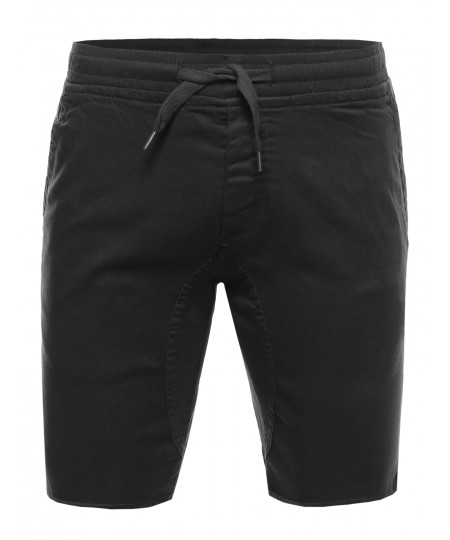 Men's Basic Everyday Jogger Shorts In Various Colors
