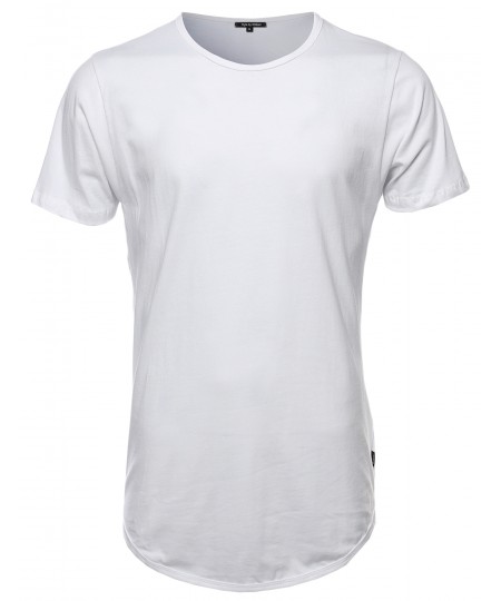 Men's Basic Lightweight Crew Neck T Shirt