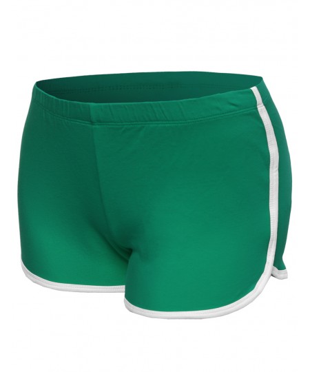 Women's Basic Athletic Sport Cotton Shorts in Various Colors