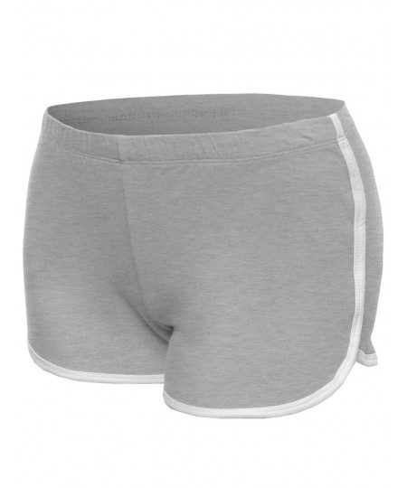 Women's Basic Athletic Sport Cotton Shorts in Various Colors