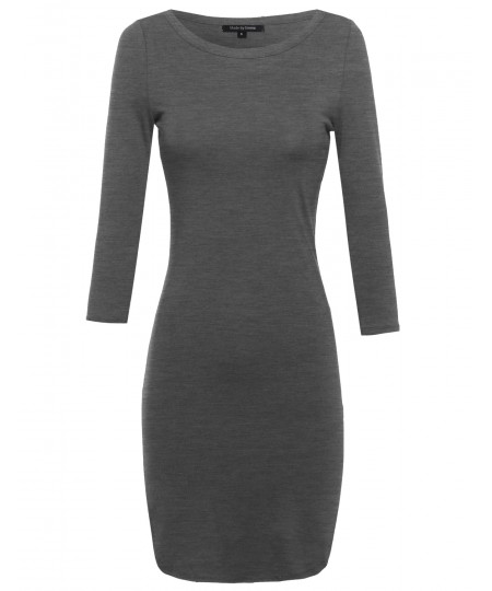 Women's Everyday Lounging Fitted Dress