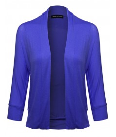 Women's Super Comfy Open Front Drape Cardigan