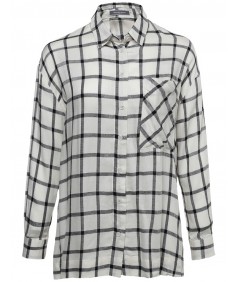 Women's Classic Oversized Plaid Button Up Shirt