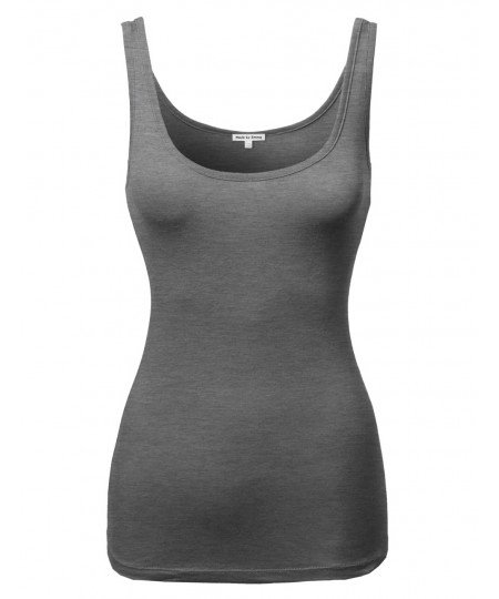 Women's A Lightweight Basic Soft Blend Tank Top