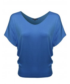 Women's Boat Neck Dolman Top